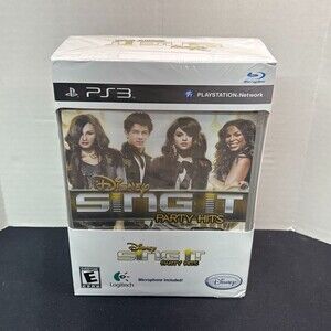 Disney Sing It Party Hits Karaoke Microphone Included Sony PlayStation 3 SEALED